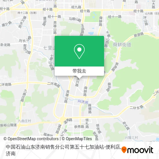 中国石油山东济南销售分公司第五十七加油站-便利店地图