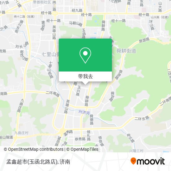 孟鑫超市(玉函北路店)地图