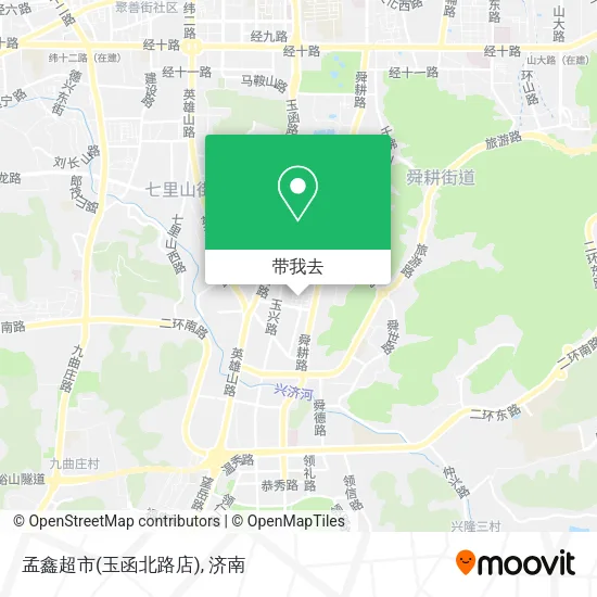孟鑫超市(玉函北路店)地图