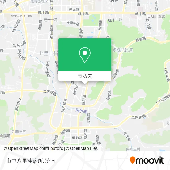 市中八里洼诊所地图