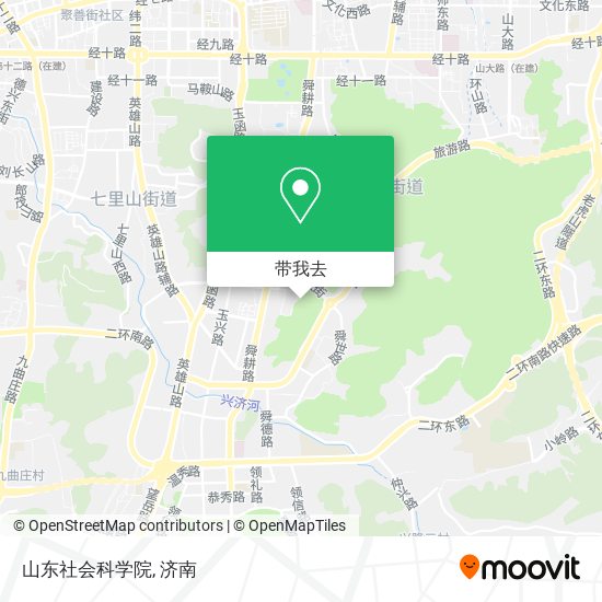山东社会科学院地图