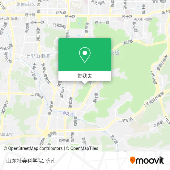 山东社会科学院地图