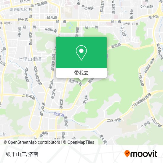 银丰山庄地图