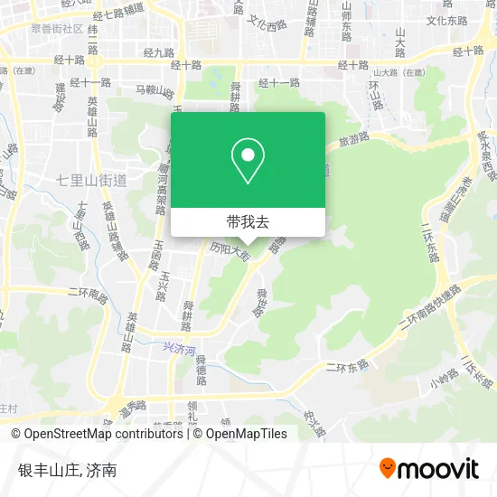 银丰山庄地图