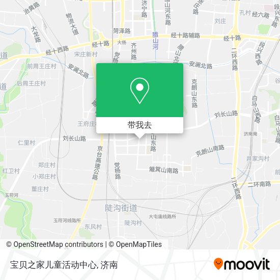 宝贝之家儿童活动中心地图