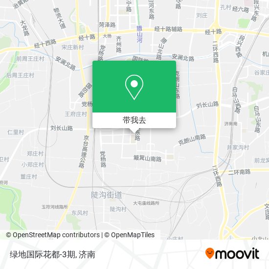 绿地国际花都-3期地图