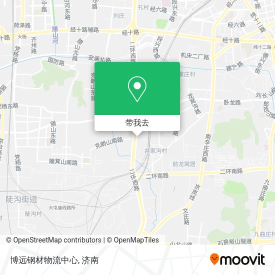 博远钢材物流中心地图