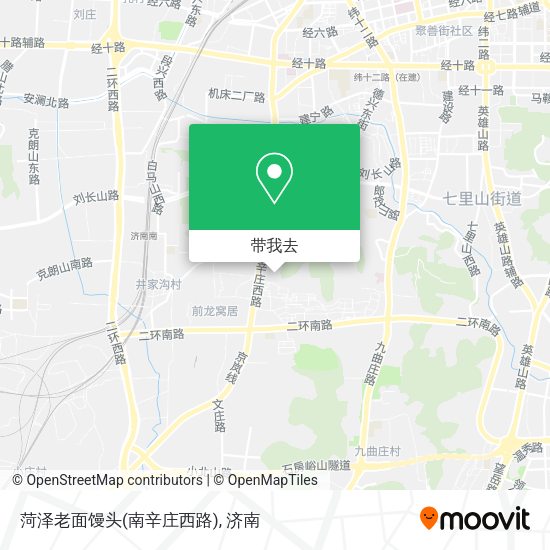 菏泽老面馒头(南辛庄西路)地图