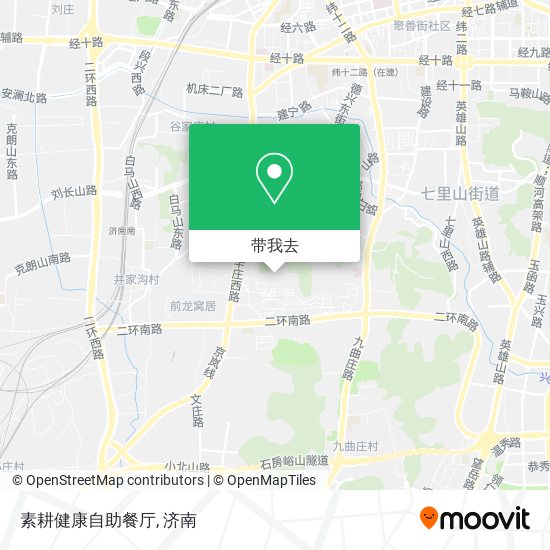 素耕健康自助餐厅地图