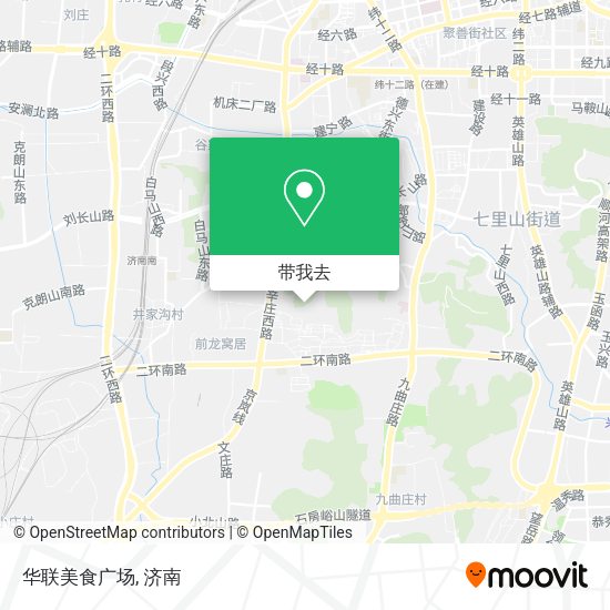 华联美食广场地图