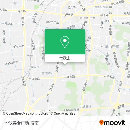 华联美食广场地图