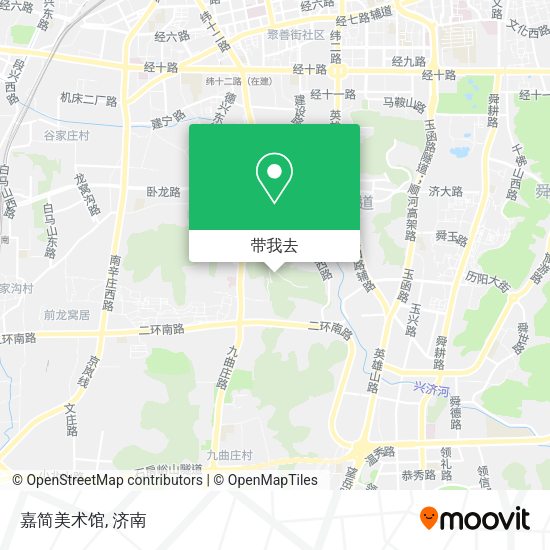 嘉简美术馆地图