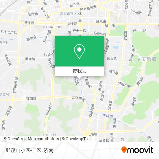 郎茂山小区-二区地图
