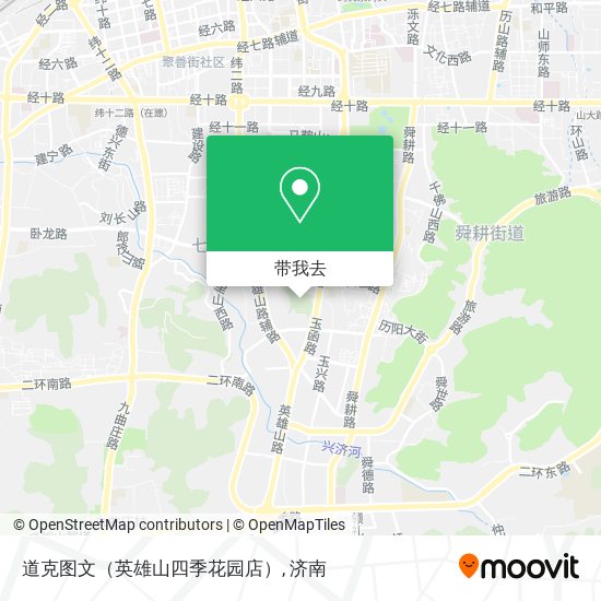 道克图文（英雄山四季花园店）地图