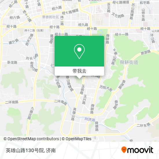英雄山路130号院地图