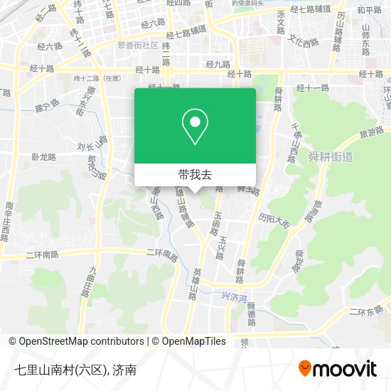 七里山南村(六区)地图