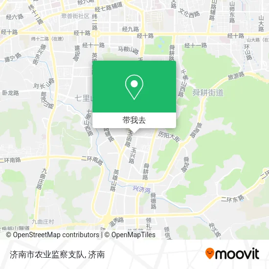 济南市农业监察支队地图