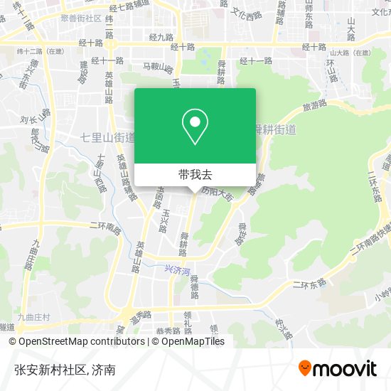 张安新村社区地图
