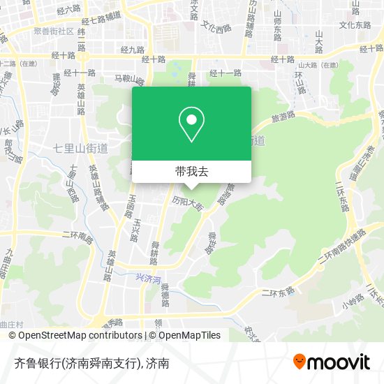 齐鲁银行(济南舜南支行)地图