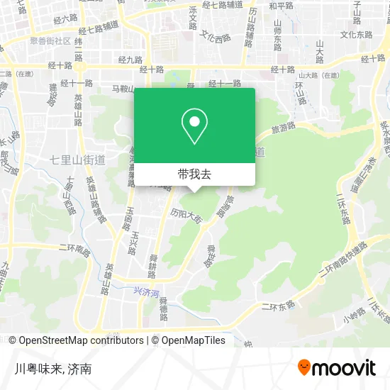 川粤味来地图