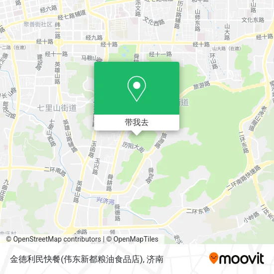 金德利民快餐(伟东新都粮油食品店)地图