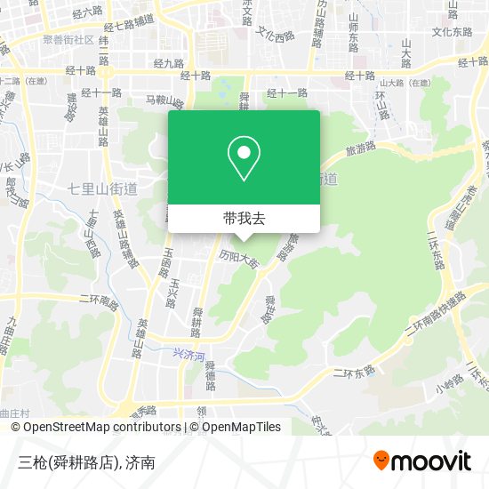 三枪(舜耕路店)地图