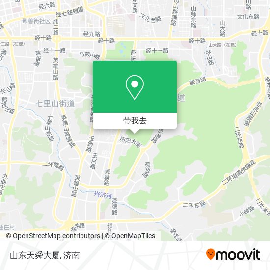 山东天舜大厦地图