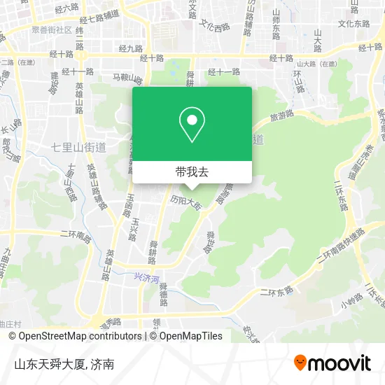 山东天舜大厦地图