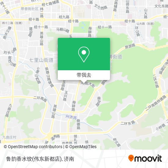 鲁韵香水饺(伟东新都店)地图