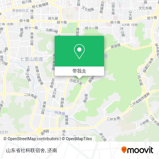 山东省社科联宿舍地图