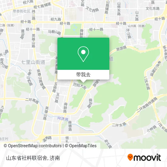 山东省社科联宿舍地图
