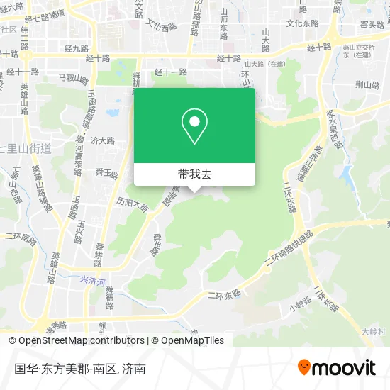 国华·东方美郡-南区地图