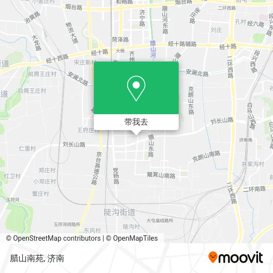 腊山南苑地图