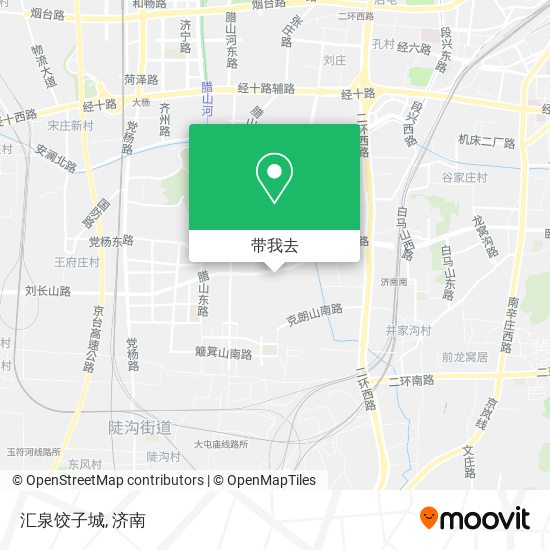 汇泉饺子城地图