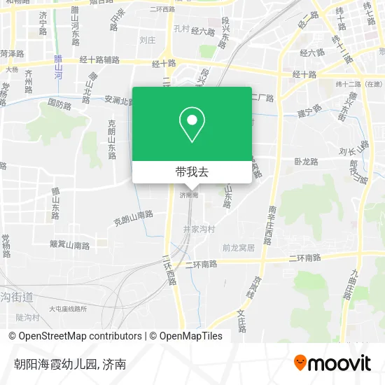 朝阳海霞幼儿园地图