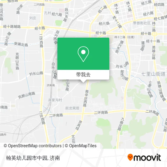 翰英幼儿园市中园地图