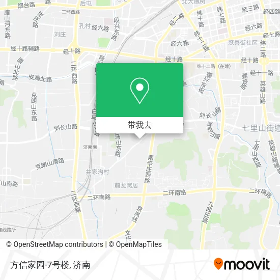 方信家园-7号楼地图