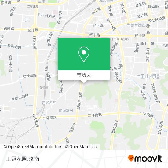 王冠花园地图