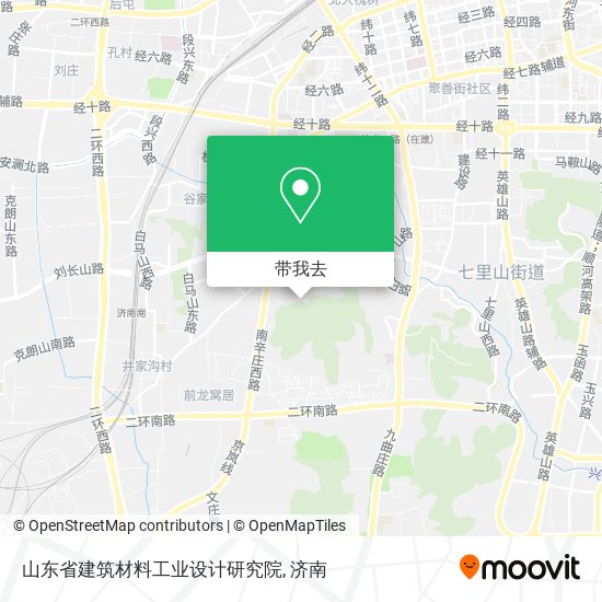 山东省建筑材料工业设计研究院地图