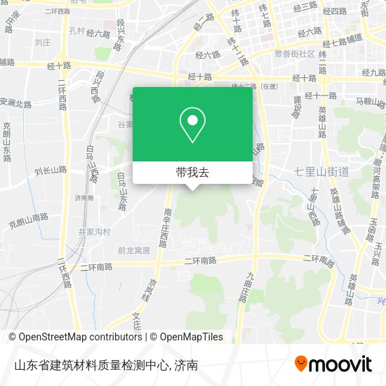 山东省建筑材料质量检测中心地图