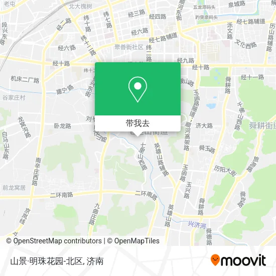 山景·明珠花园-北区地图