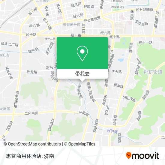 惠普商用体验店地图