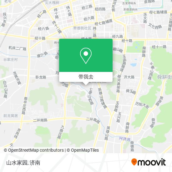 山水家园地图