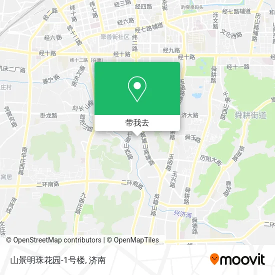 山景明珠花园-1号楼地图