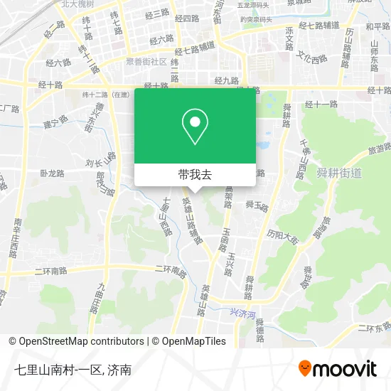 七里山南村-一区地图