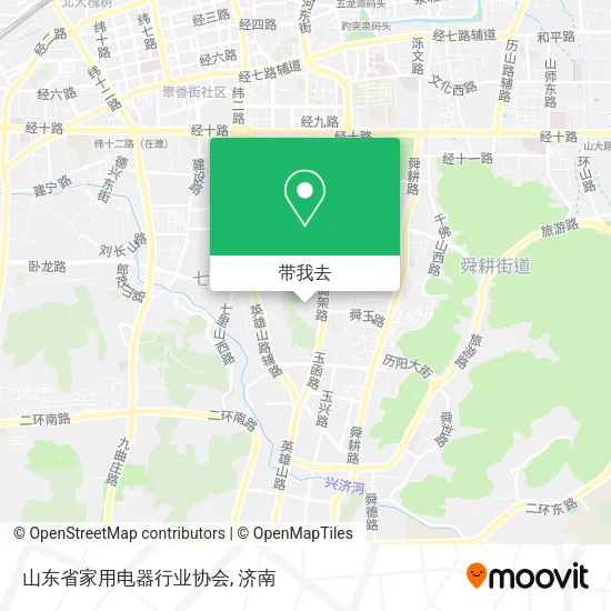 山东省家用电器行业协会地图