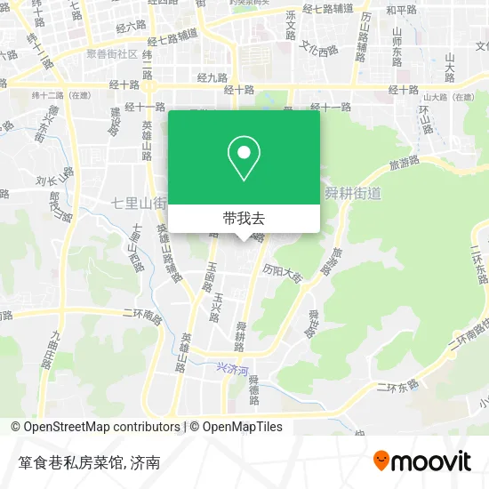 箪食巷私房菜馆地图
