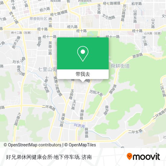 好兄弟休闲健康会所-地下停车场地图