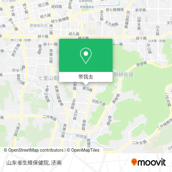 山东省生殖保健院地图