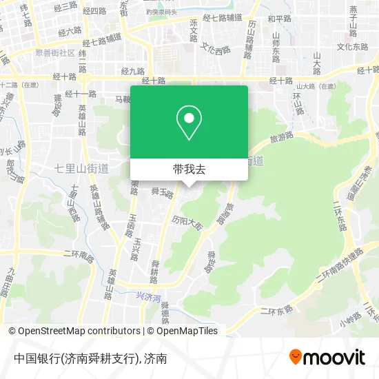 中国银行(济南舜耕支行)地图